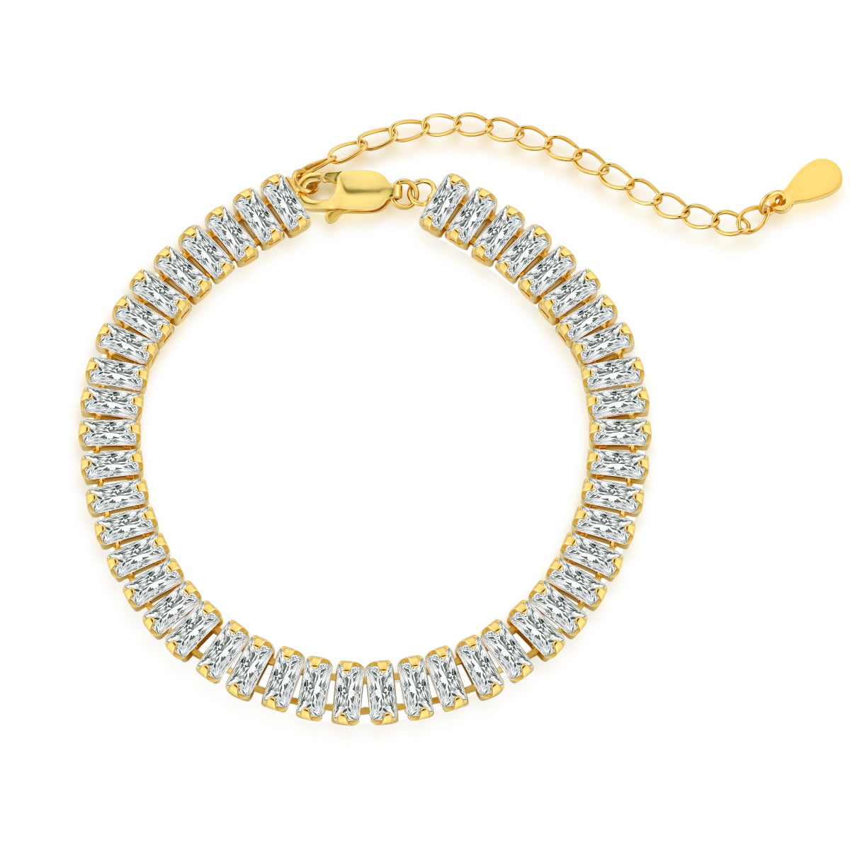[Rose Tomorrow]Exquisite Emerald Cut Daily Bracelet