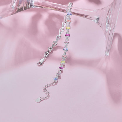 [Rose Tomorrow]Radiant Water Drop Shape Daily Bracelet