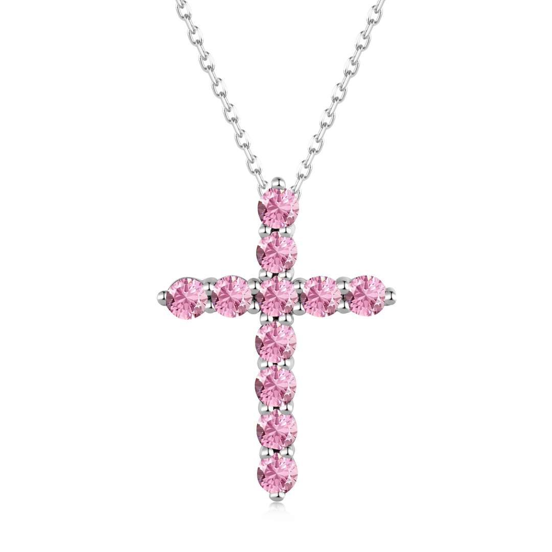 [Rose Tomorrow]Unique Cross Shape Necklace