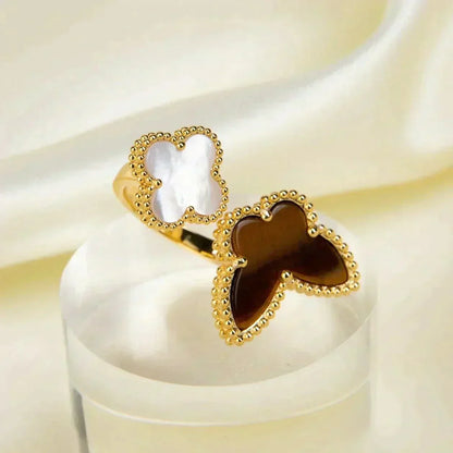 [💎ROSE💎]LUCKY BETWEEN THE FINGER RING