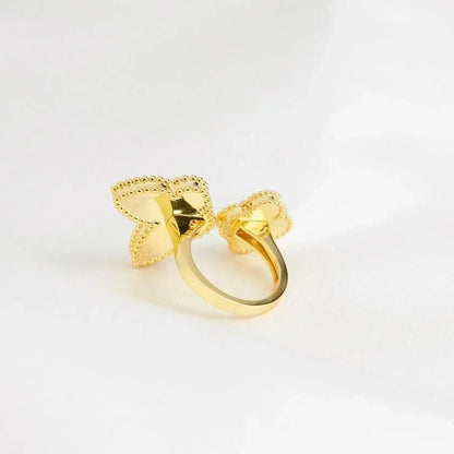 [💎ROSE💎]LUCKY BETWEEN THE FINGER RING