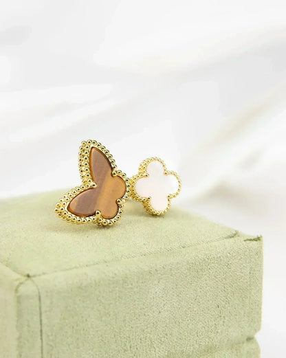 [💎ROSE💎]LUCKY BETWEEN THE FINGER RING