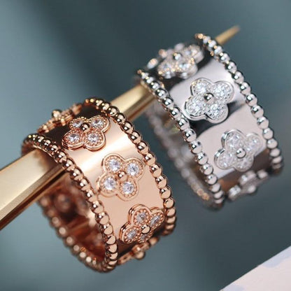 [💎ROSE💎]CLOVER KALEIDOSCOPE RING 10MM