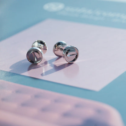 [Rose Tomorrow]LOVE EARRINGS SILVER 10MM