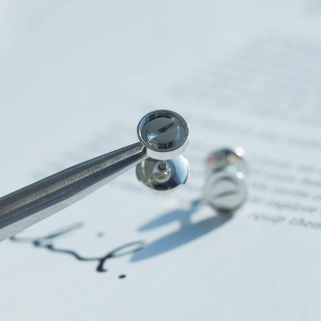 [Rose Tomorrow]LOVE EARRINGS SILVER 10MM