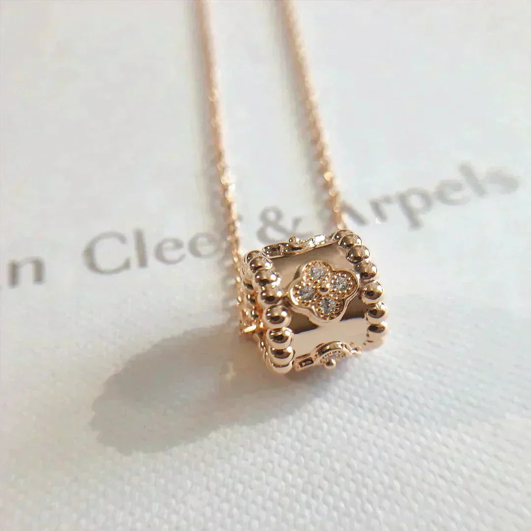 [💎ROSE💎]PERLEE PEDANT NECKLACE GOLD / ROSE GOLD