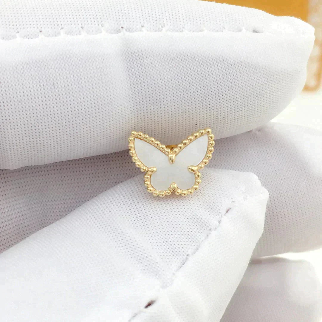 [💎ROSE💎]SWEET BUTTERFLY MOP EARSTUDS