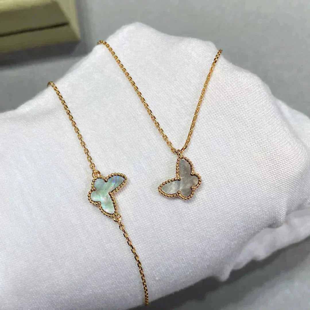 [Rose Tomorrow]BUTTERFLY DARK MOP BUTTERFLY BRACELET