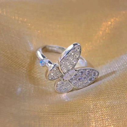 [💎ROSE💎]BUTTERFLY DIAMOND RING