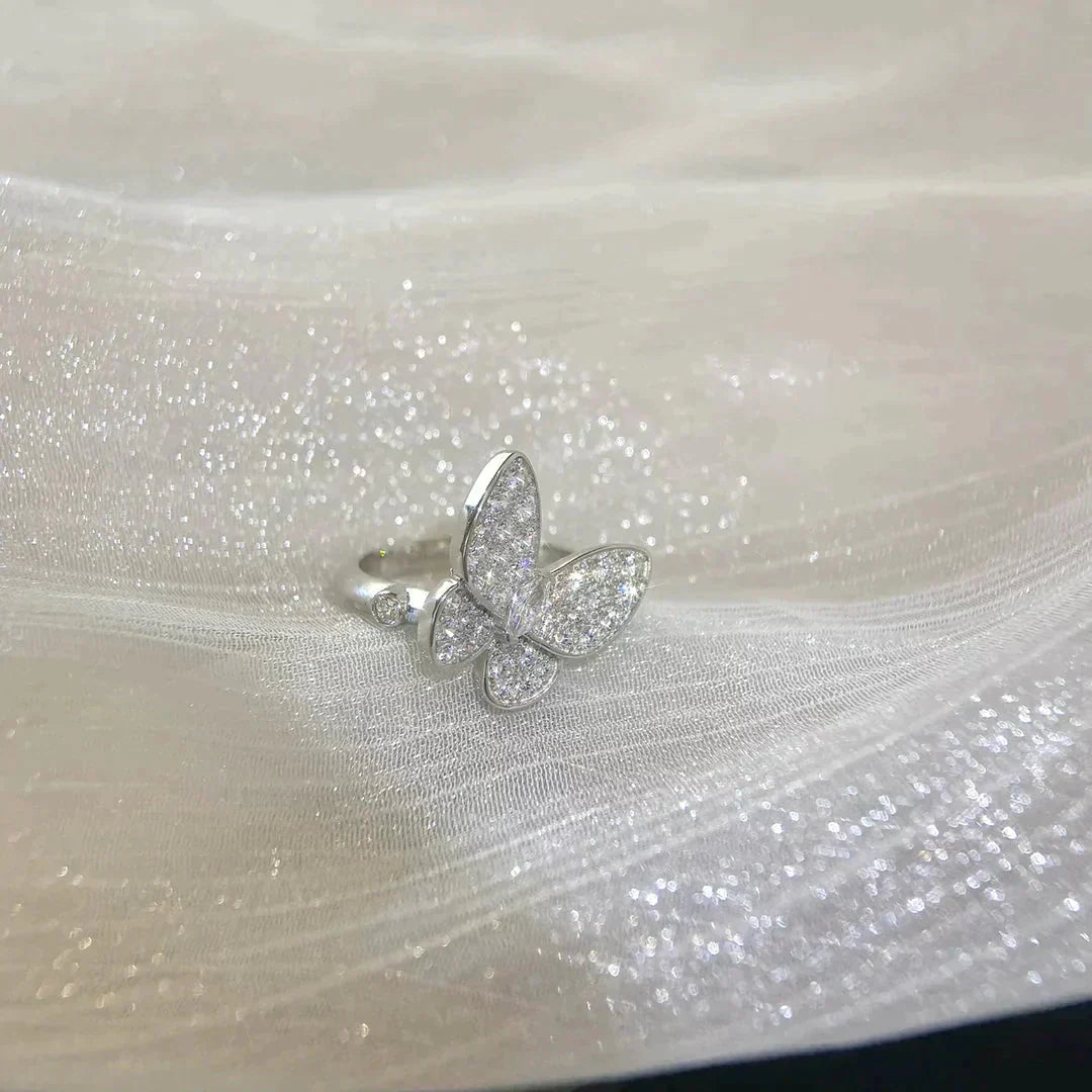[💎ROSE💎]BUTTERFLY DIAMOND RING