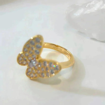 [💎ROSE💎]BUTTERFLY DIAMOND RING