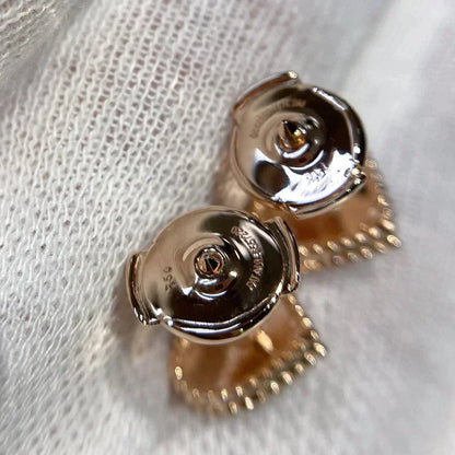 [💎ROSE💎]HEART CARNELIAN STUD EARRINGS