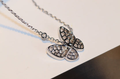 [💎ROSE💎]BUTTERFLY DIAMOND NECKLACE