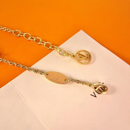 [Rose Tomorrow]LOGO STAR MOTIF GOLD BRACELET