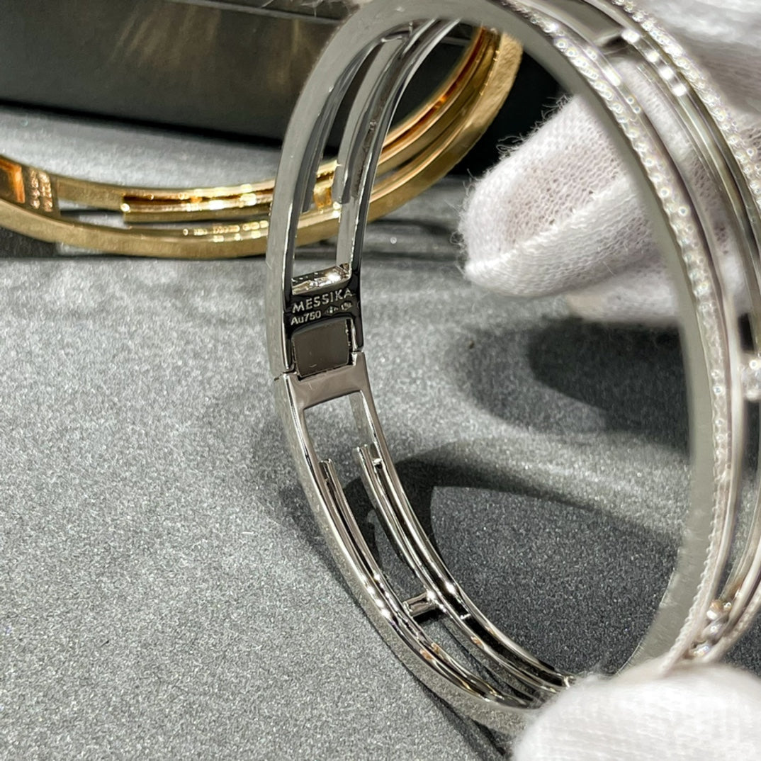 [✨Rose💎]MOVE 10TH PAVED DIAMOND BRACELET