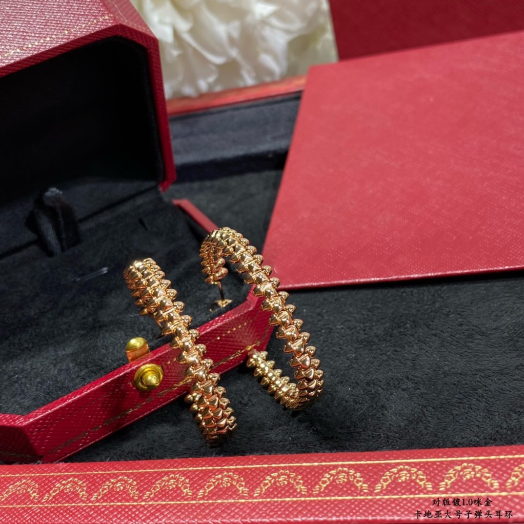 [Rose Jewelry]CLASH LARGE HOOP EARRINGS