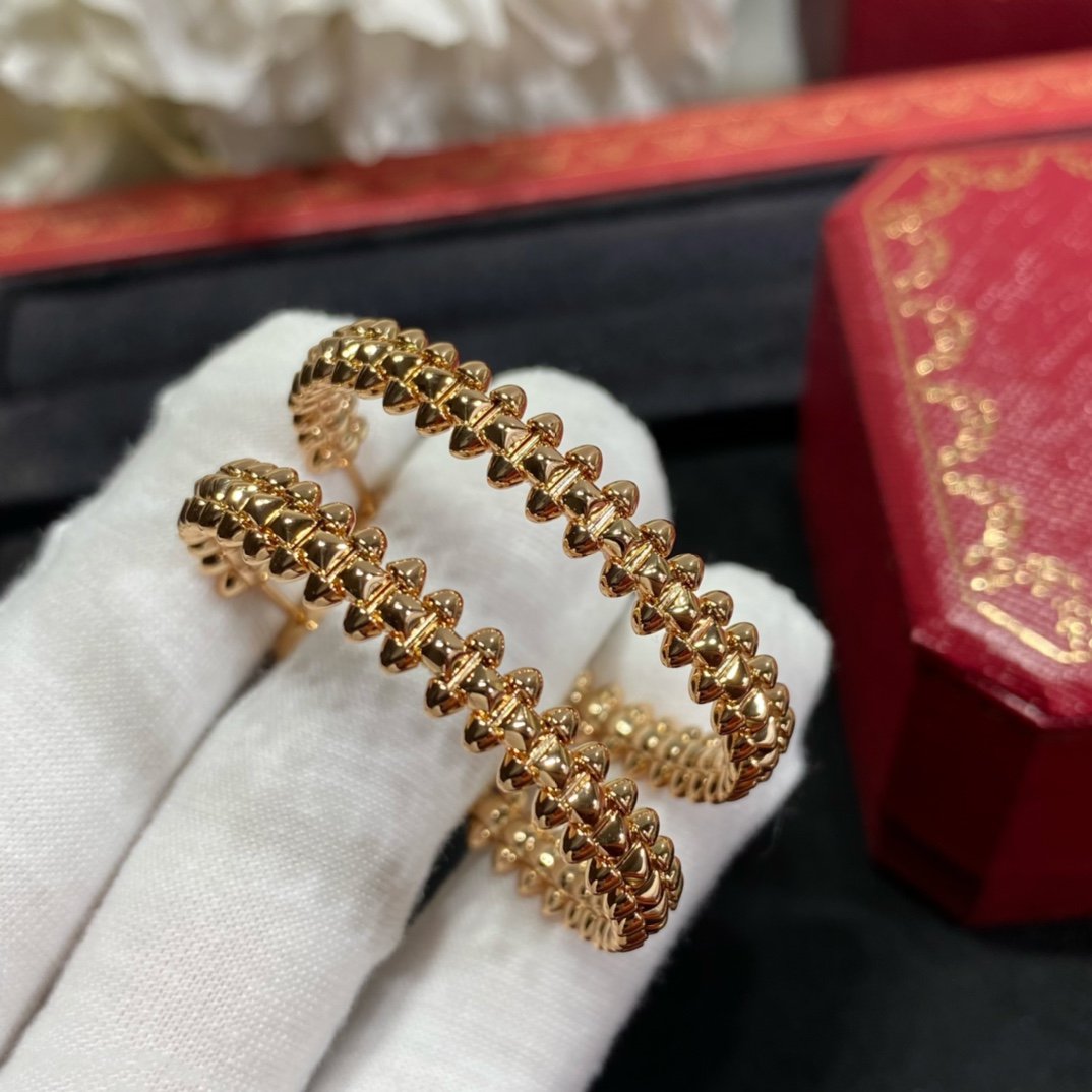 [Rose Jewelry]CLASH LARGE HOOP EARRINGS