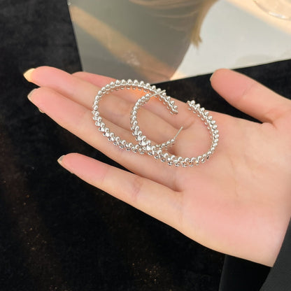 [Rose Jewelry]CLASH HOOP EARRINGS
