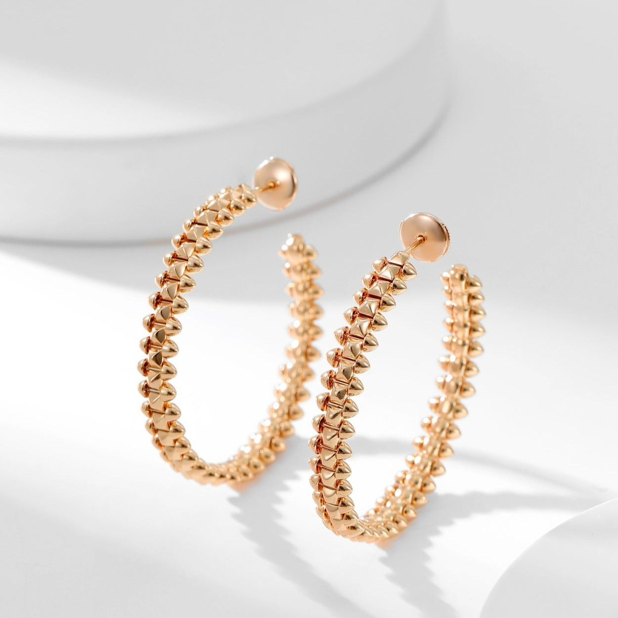 [Rose Jewelry]CLASH HOOP EARRINGS