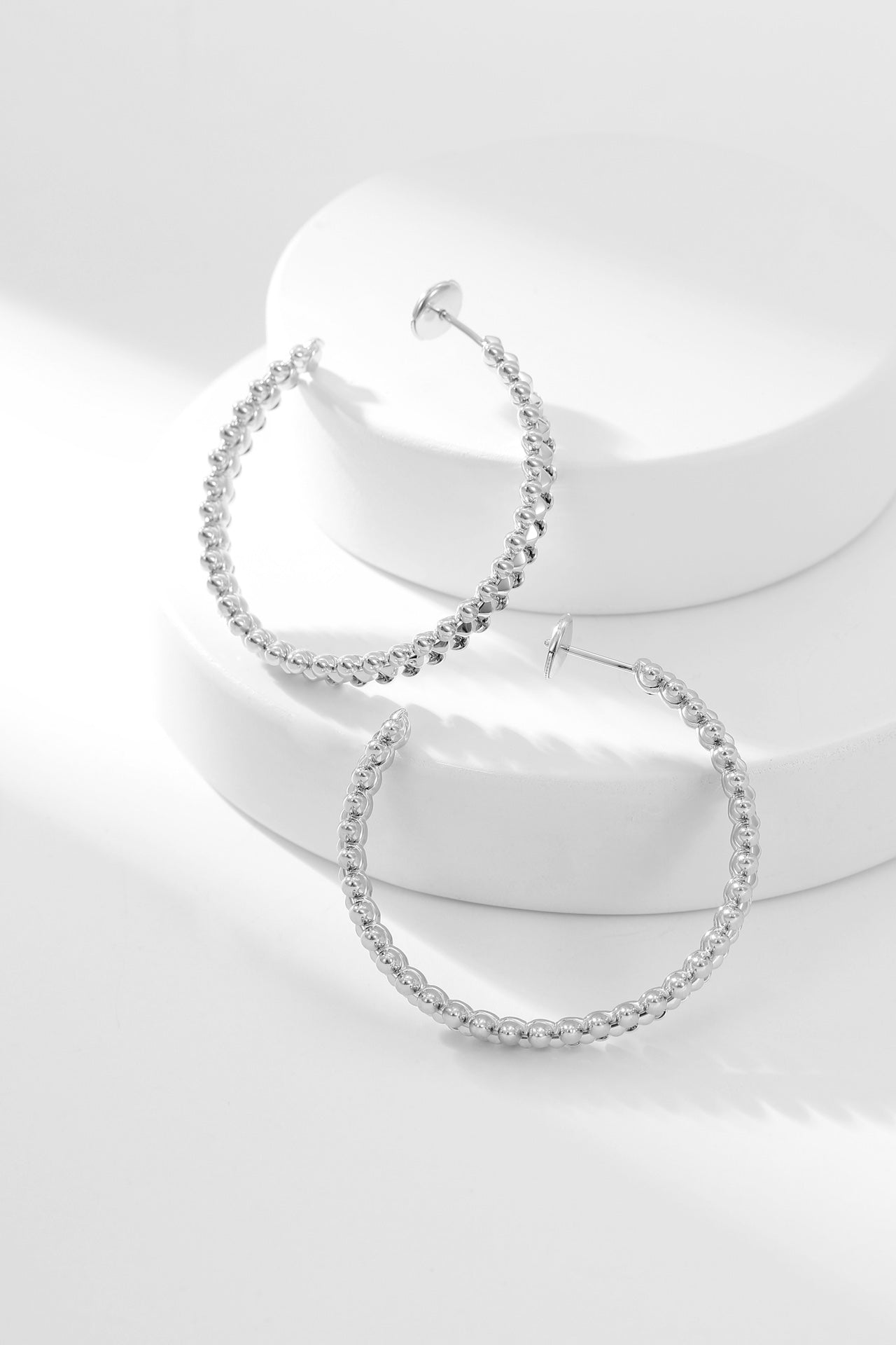 [Rose Jewelry]CLASH HOOP EARRINGS