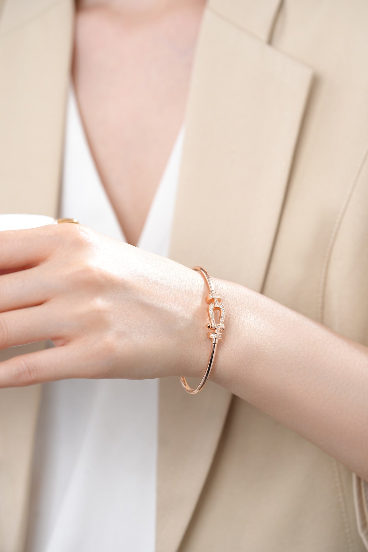 [Rose Tomorrow]FORCE 10 MOYEN DIAMOND BRACELET