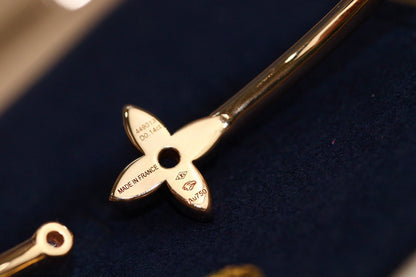 [Rose Tomorrow]IDYLLE PINK GOLD OPEN BRACELET DIAMOND PAVED