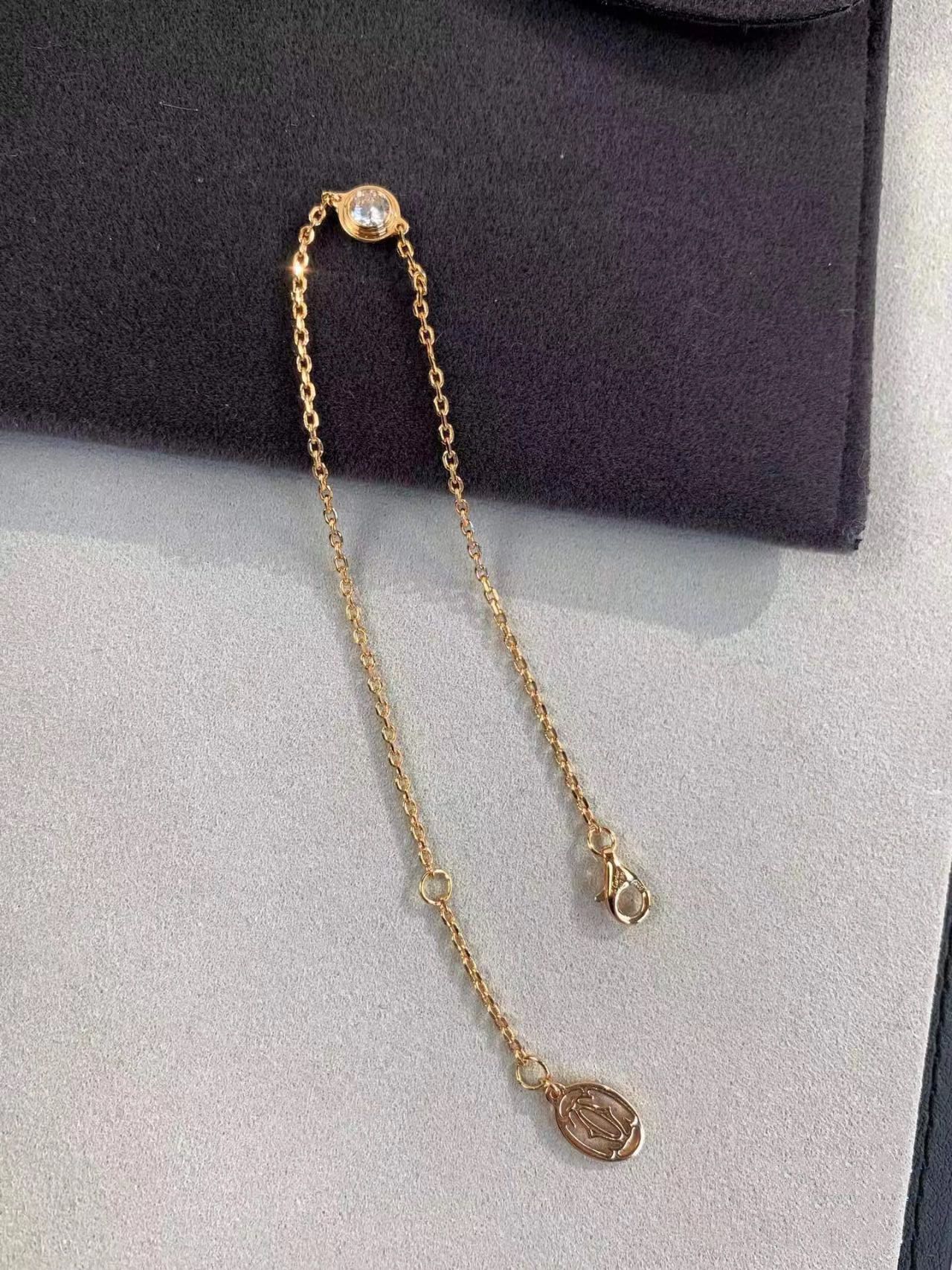 [Rose Tomorrow]DAMOUR DIAMOND LINK BRACELET