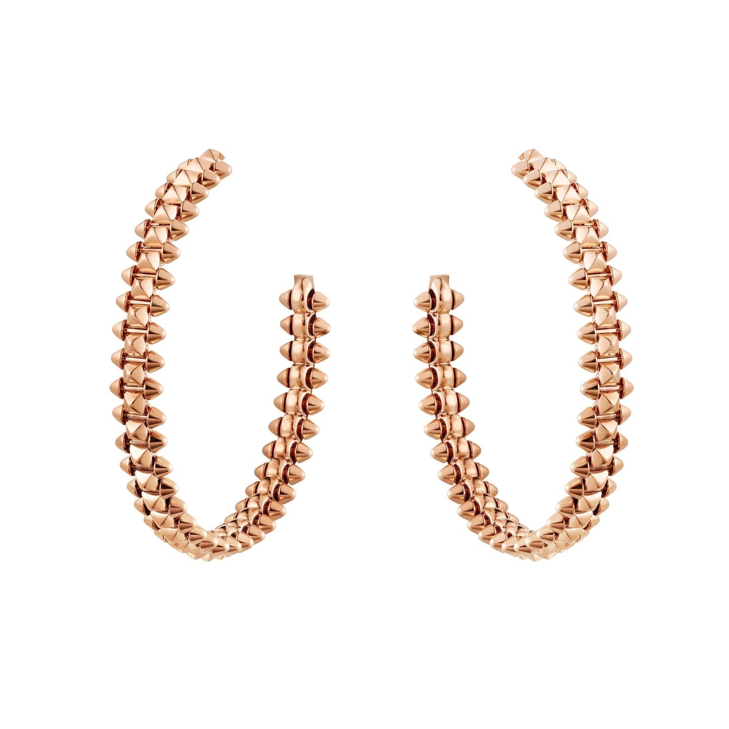[Rose Jewelry]CLASH LARGE HOOP EARRINGS