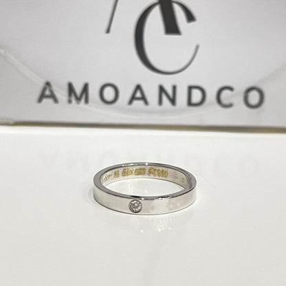 [Rose Tomorrow]LOVE RING 4MM 1 DIAMOND