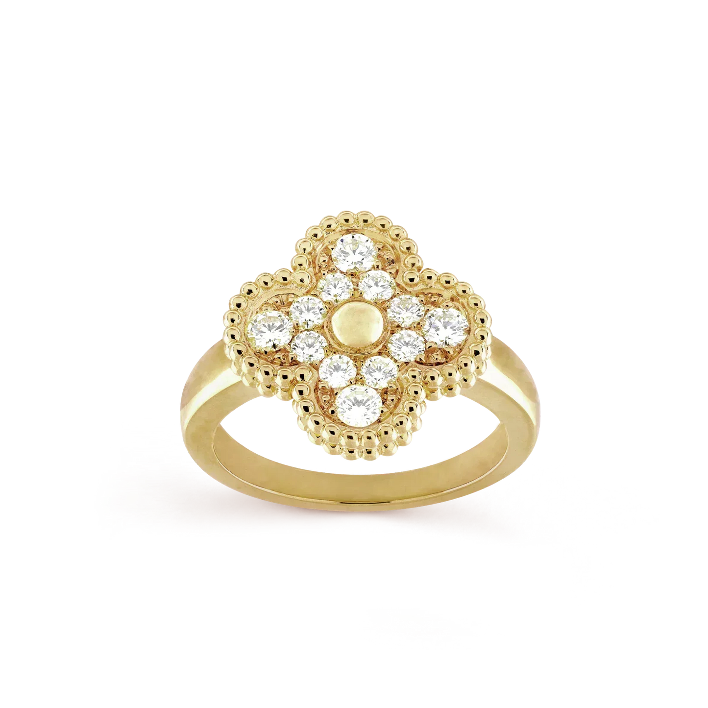 [💎ROSE💎]CLOVER DIAMOND RING