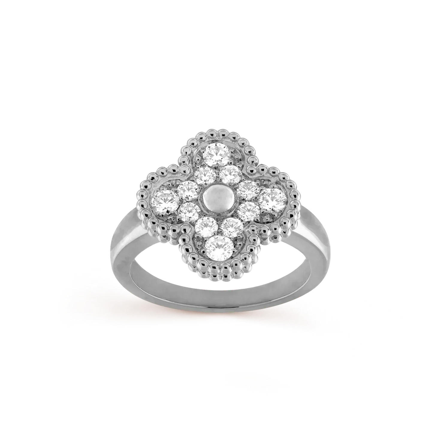 [💎ROSE💎]CLOVER DIAMOND RING