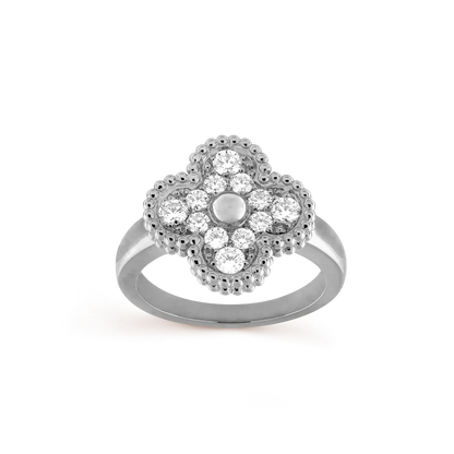 [💎ROSE💎]CLOVER DIAMOND RING