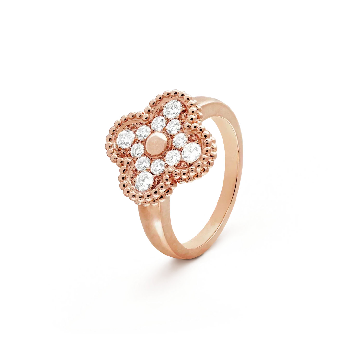 [💎ROSE💎]CLOVER DIAMOND RING