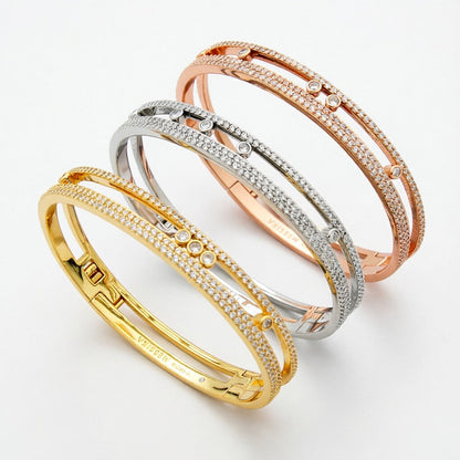 [✨Rose💎]Move Romane pave bangle