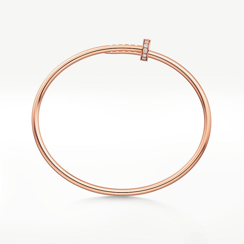 [Rose Tomorrow]JUSTE BRACELET 2.5MM DIAMONDS