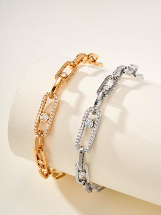 [Rose Tomorrow] MK NEW SLIDING DIAMOND BRACELET