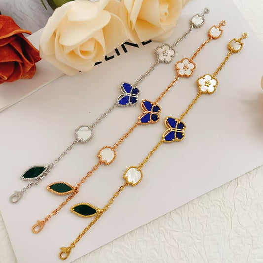 [Rose Tomorrow]2026 NEW SPRING LUCKY 5 MOTIF BRACELET