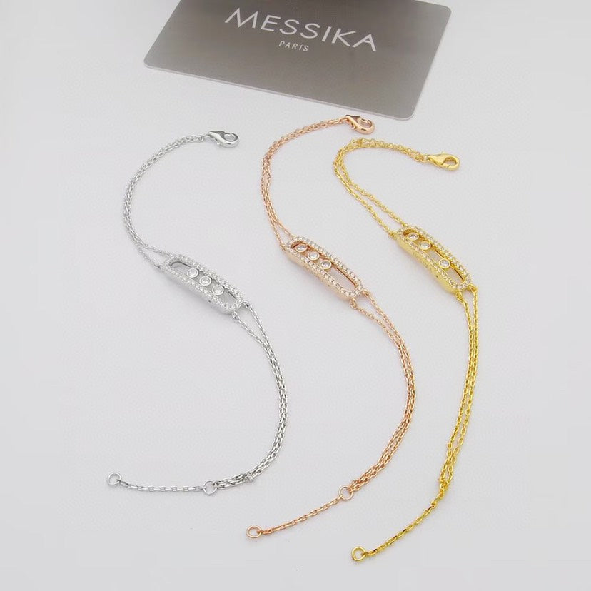 [✨Rose💎] Move Classique pave bracelet
