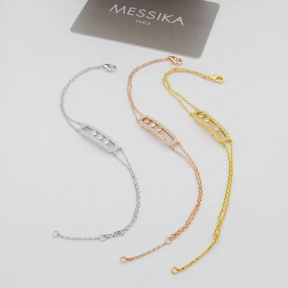 [✨Rose💎] Move Classique pave bracelet