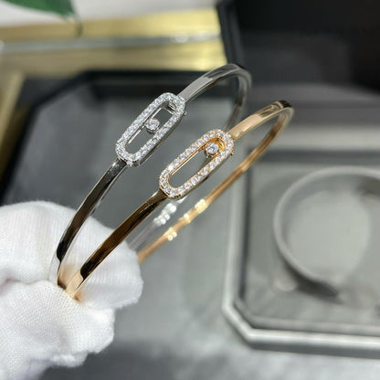 [✨Rose💎]Move Uno pave flex bangle medium