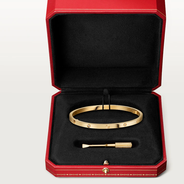 [Rose Jewelry]LOVE BRACELET 3.65MM 6 DIAMONDS