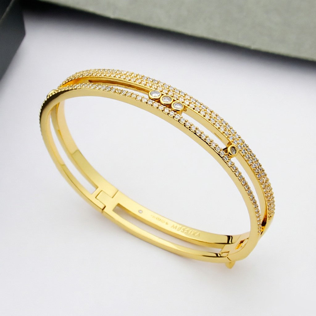 [✨Rose💎]Move Romane pave bangle