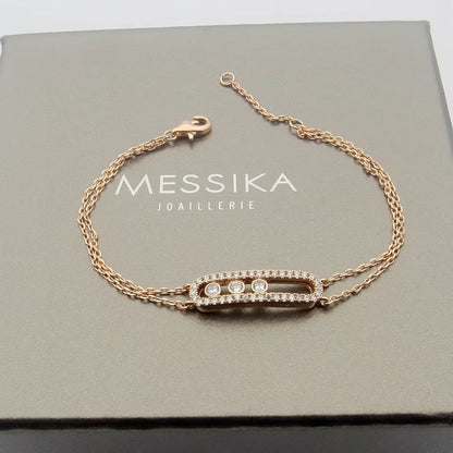 [✨Rose💎] Move Classique pave bracelet