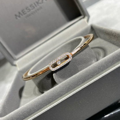 [✨Rose💎]Move Uno pave flex bangle medium