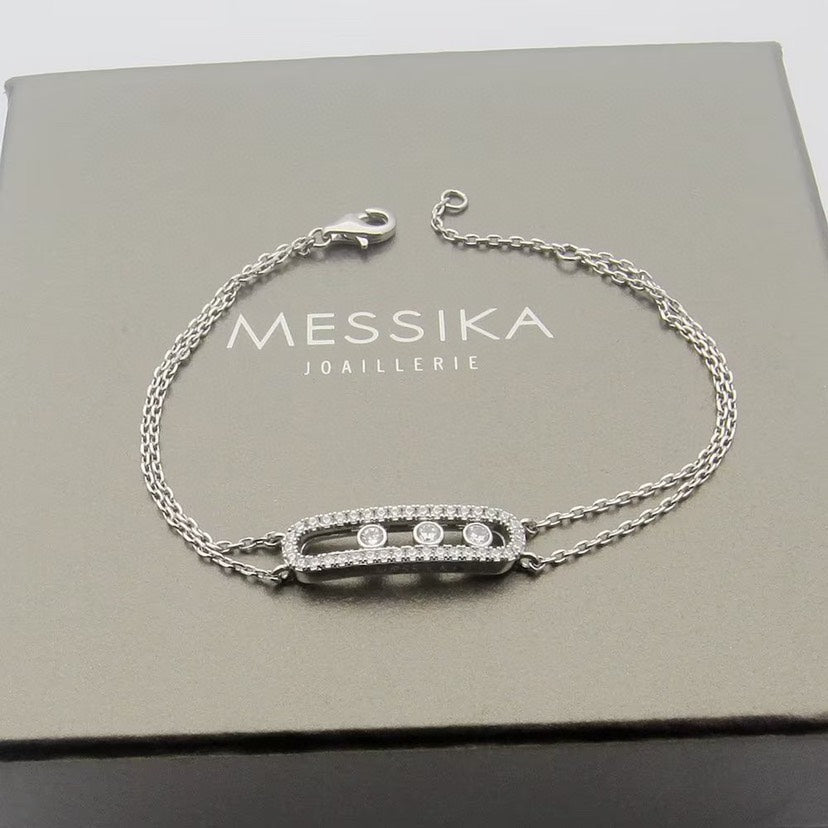 [✨Rose💎] Move Classique pave bracelet
