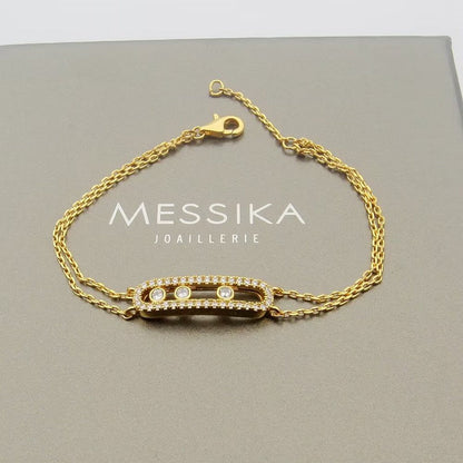 [✨Rose💎] Move Classique pave bracelet