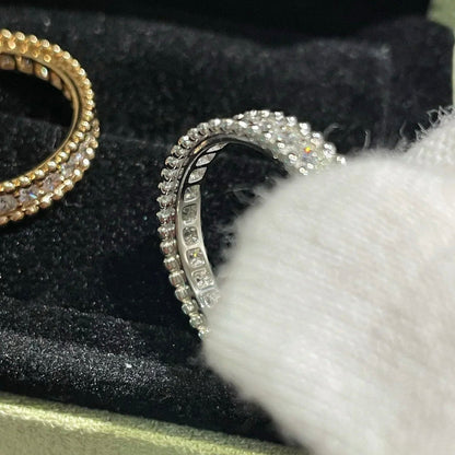 [💎ROSE💎]PERLEE DIAMOND SILVER RING