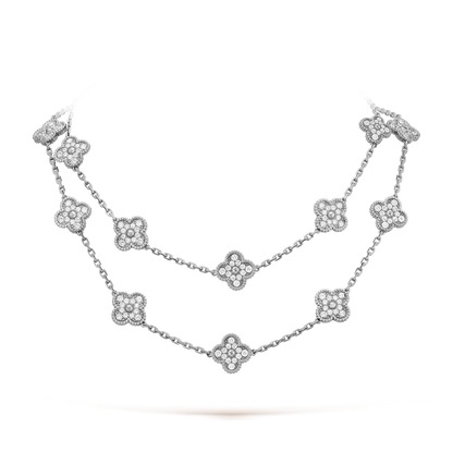 [Rose Tomorrow]CLOVER 20 MOTIFS DIAMOND SILVER