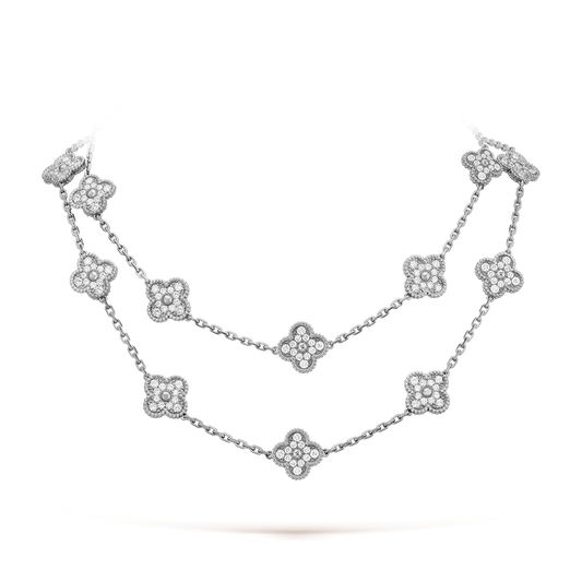 [Rose Tomorrow]CLOVER 20 MOTIFS DIAMOND SILVER