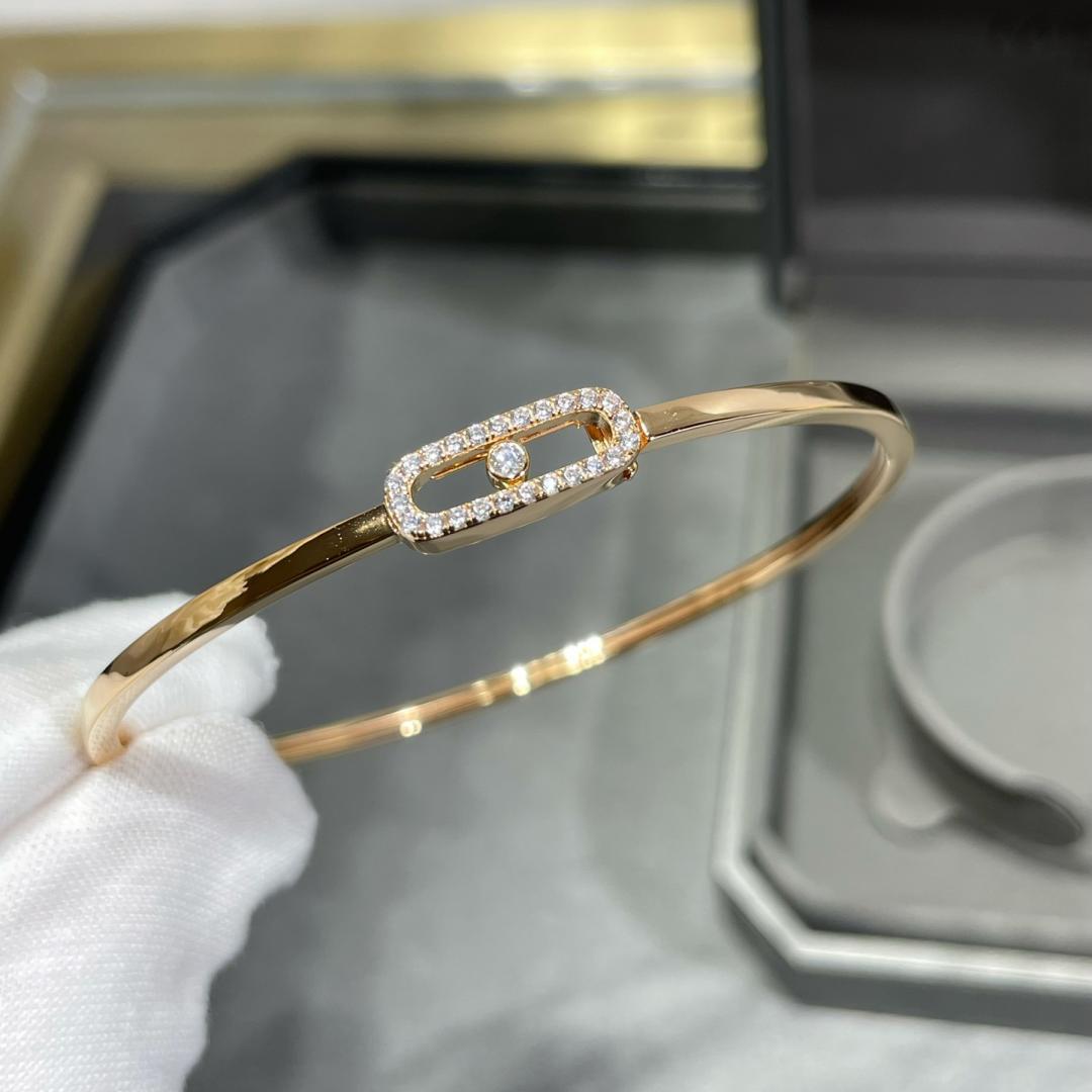 [✨Rose💎]Move Uno pave flex bangle medium